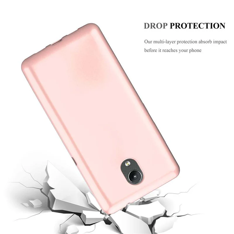 Cadorabo Hülle kompatibel mit Lenovo P2 Schutzhülle aus flexiblem TPU Silikon