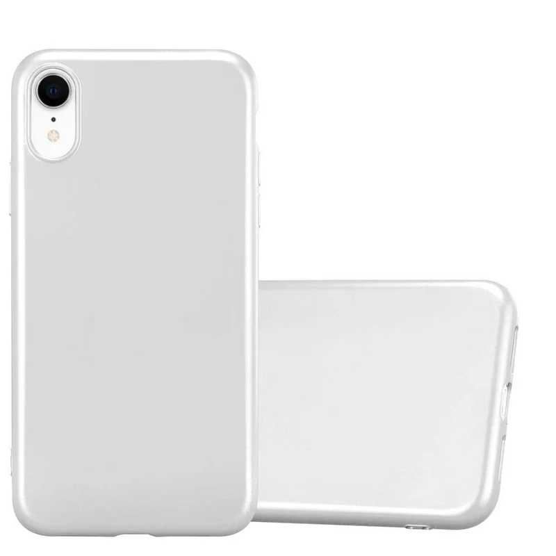 Cadorabo Hülle kompatibel mit Apple iPhone XR Schutzhülle aus flexiblem TPU Silikon