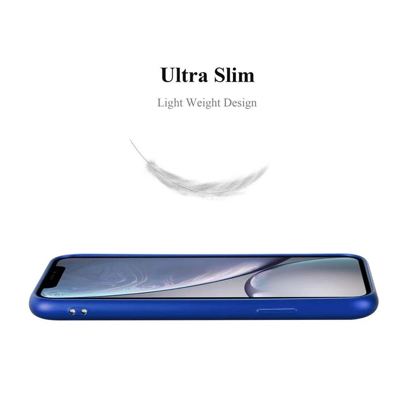 Cadorabo Hülle kompatibel mit Apple iPhone XR Schutzhülle aus flexiblem TPU Silikon
