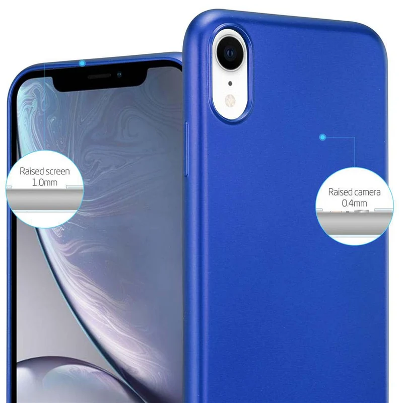 Cadorabo Hülle kompatibel mit Apple iPhone XR Schutzhülle aus flexiblem TPU Silikon