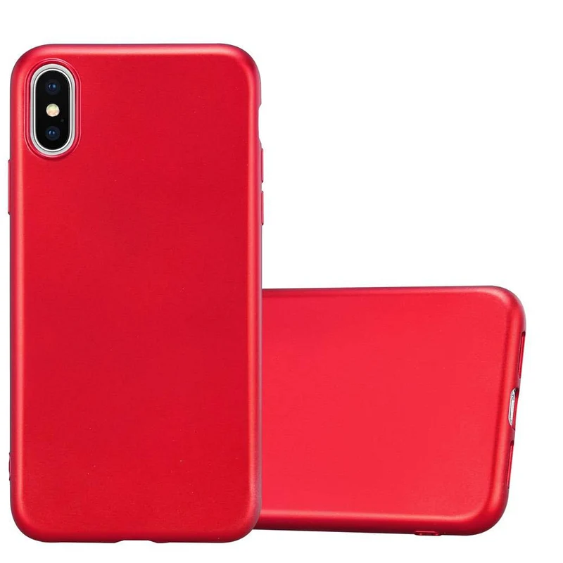 Cadorabo Hülle kompatibel mit Apple iPhone XS MAX Schutzhülle aus flexiblem TPU Silikon