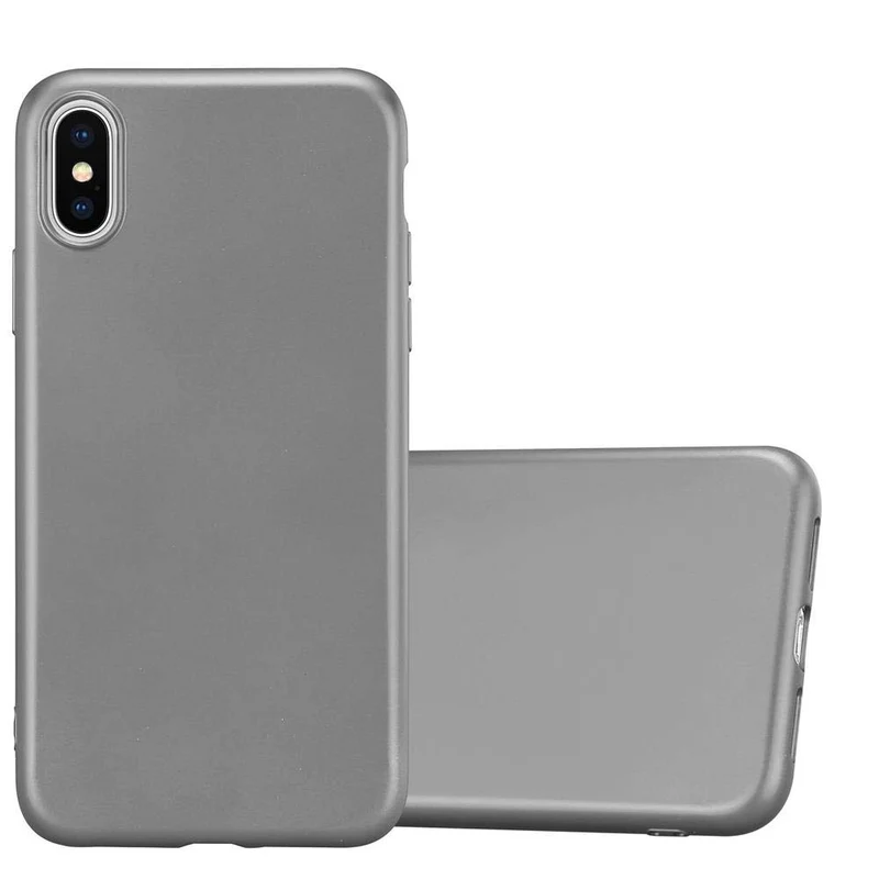 Cadorabo Hülle kompatibel mit Apple iPhone XS MAX Schutzhülle aus flexiblem TPU Silikon