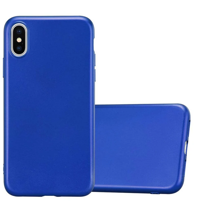 Cadorabo Hülle kompatibel mit Apple iPhone XS MAX Schutzhülle aus flexiblem TPU Silikon