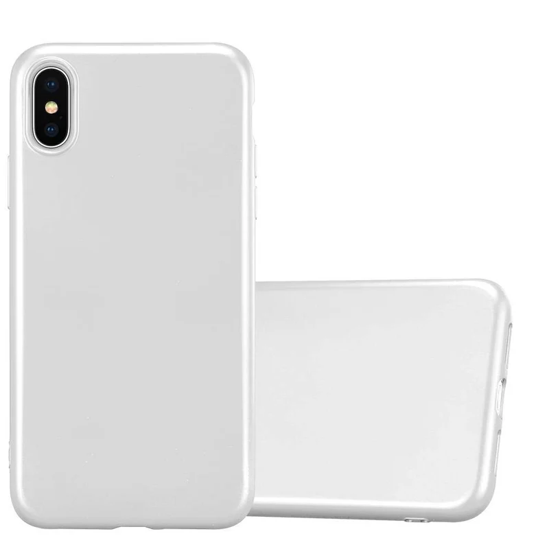 Cadorabo Hülle kompatibel mit Apple iPhone XS MAX Schutzhülle aus flexiblem TPU Silikon