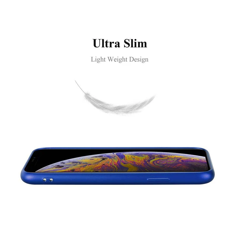 Cadorabo Hülle kompatibel mit Apple iPhone XS MAX Schutzhülle aus flexiblem TPU Silikon