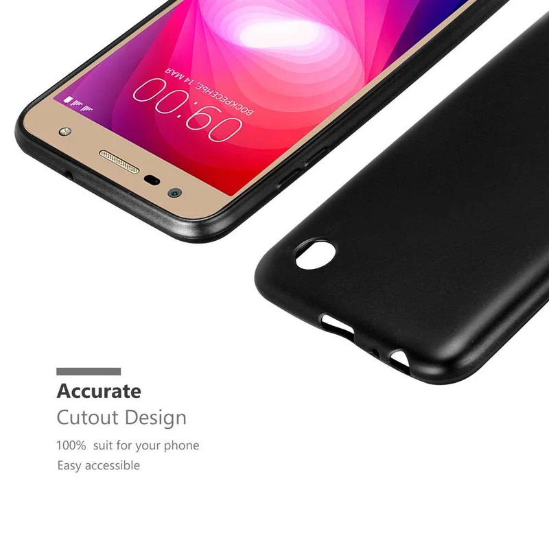 Cadorabo Hülle kompatibel mit LG X POWER 2 Schutzhülle aus flexiblem TPU Silikon