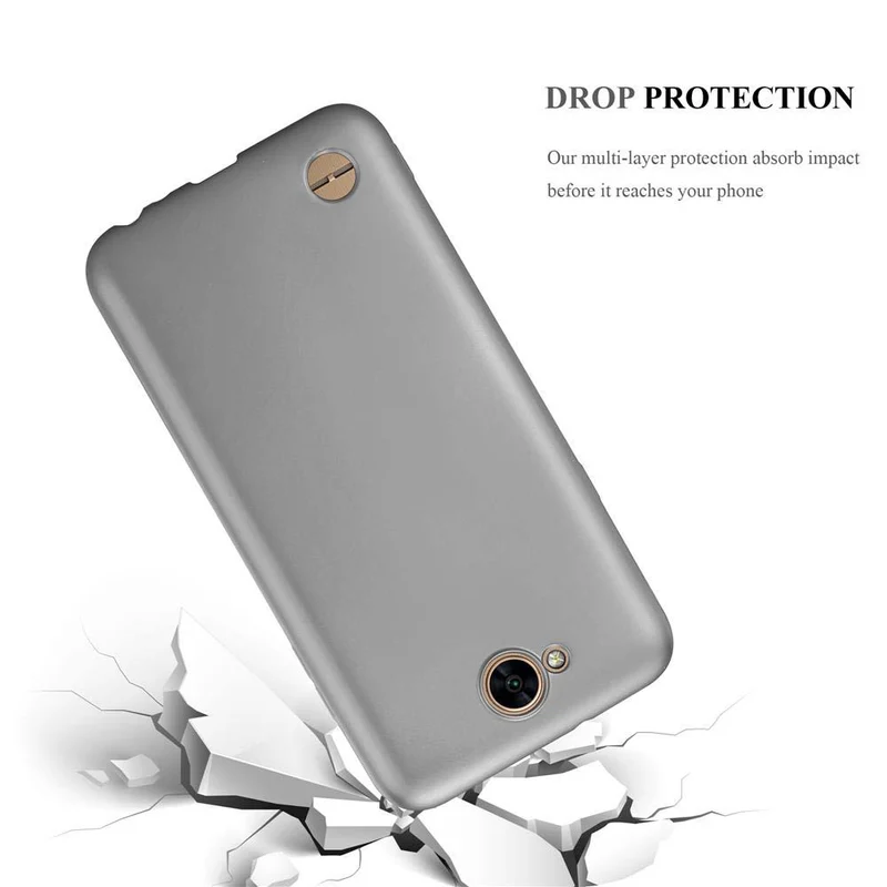 Cadorabo Hülle kompatibel mit LG X POWER 2 Schutzhülle aus flexiblem TPU Silikon