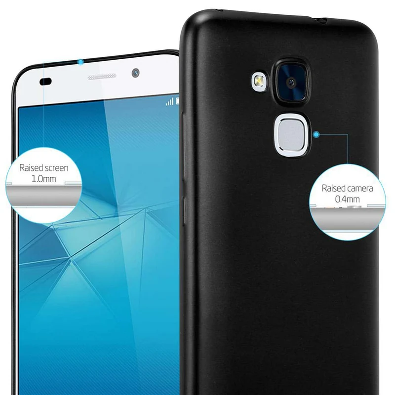 Cadorabo Hülle kompatibel mit Honor 5C Schutzhülle aus flexiblem TPU Silikon