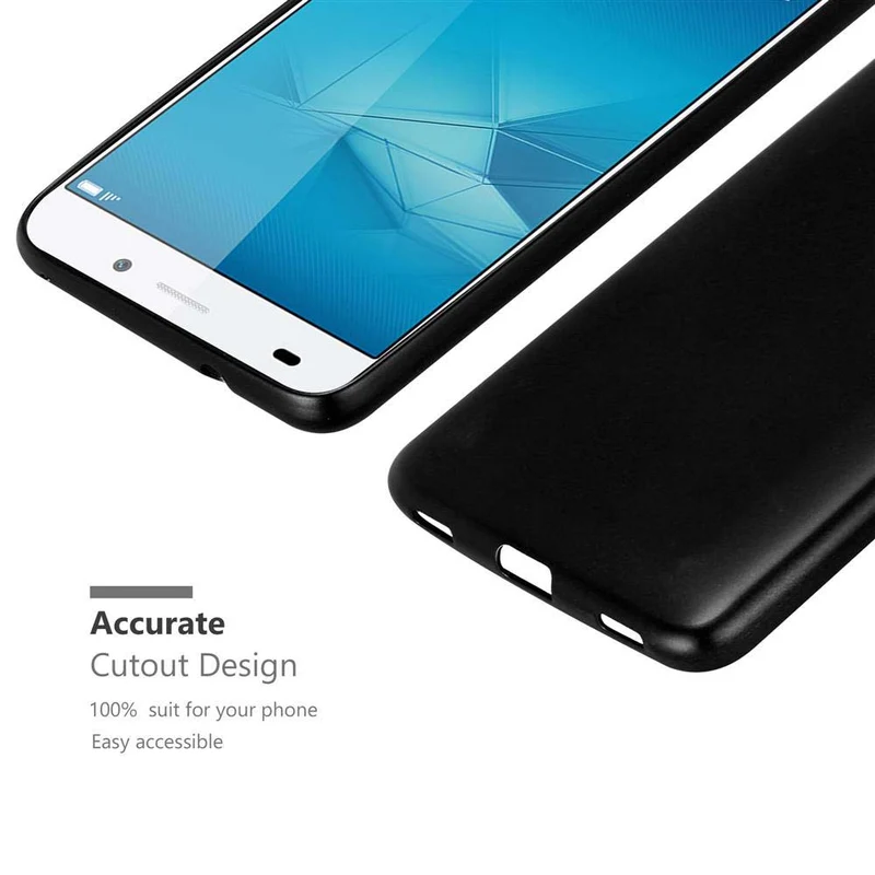 Cadorabo Hülle kompatibel mit Honor 5C Schutzhülle aus flexiblem TPU Silikon