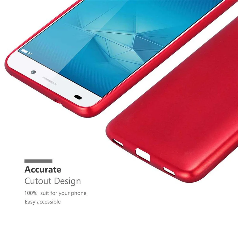 Cadorabo Hülle kompatibel mit Honor 5C Schutzhülle aus flexiblem TPU Silikon