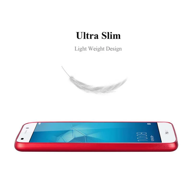 Cadorabo Hülle kompatibel mit Honor 5C Schutzhülle aus flexiblem TPU Silikon