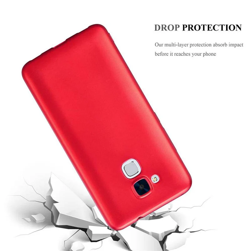 Cadorabo Hülle kompatibel mit Honor 5C Schutzhülle aus flexiblem TPU Silikon