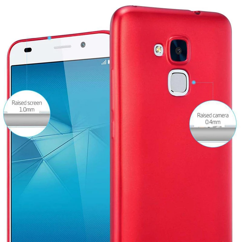 Cadorabo Hülle kompatibel mit Honor 5C Schutzhülle aus flexiblem TPU Silikon