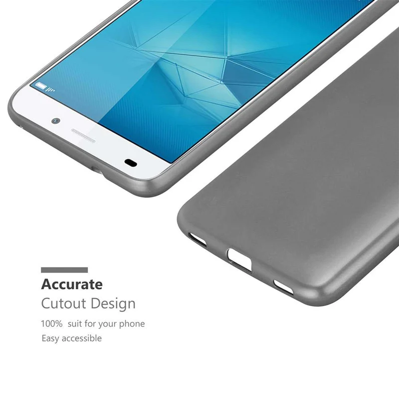 Cadorabo Hülle kompatibel mit Honor 5C Schutzhülle aus flexiblem TPU Silikon