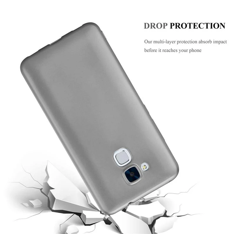 Cadorabo Hülle kompatibel mit Honor 5C Schutzhülle aus flexiblem TPU Silikon