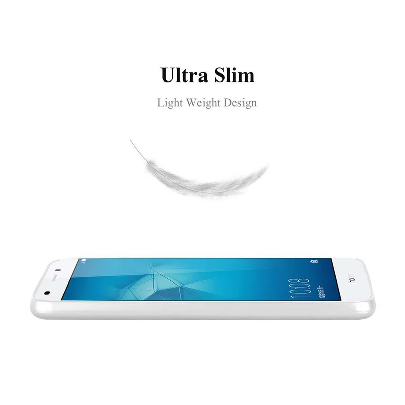 Cadorabo Hülle kompatibel mit Honor 5C Schutzhülle aus flexiblem TPU Silikon
