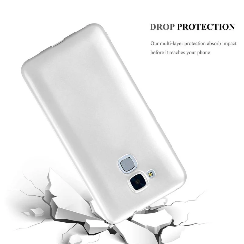 Cadorabo Hülle kompatibel mit Honor 5C Schutzhülle aus flexiblem TPU Silikon