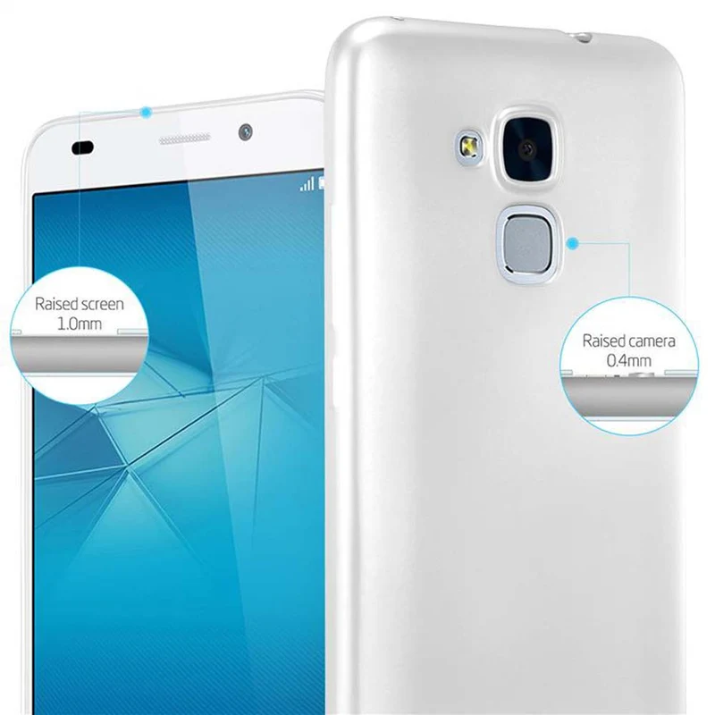 Cadorabo Hülle kompatibel mit Honor 5C Schutzhülle aus flexiblem TPU Silikon
