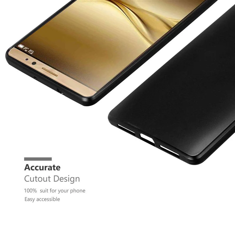 Cadorabo Hülle kompatibel mit Huawei MATE 8 Schutzhülle aus flexiblem TPU Silikon