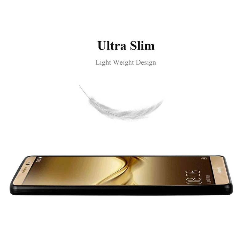 Cadorabo Hülle kompatibel mit Huawei MATE 8 Schutzhülle aus flexiblem TPU Silikon