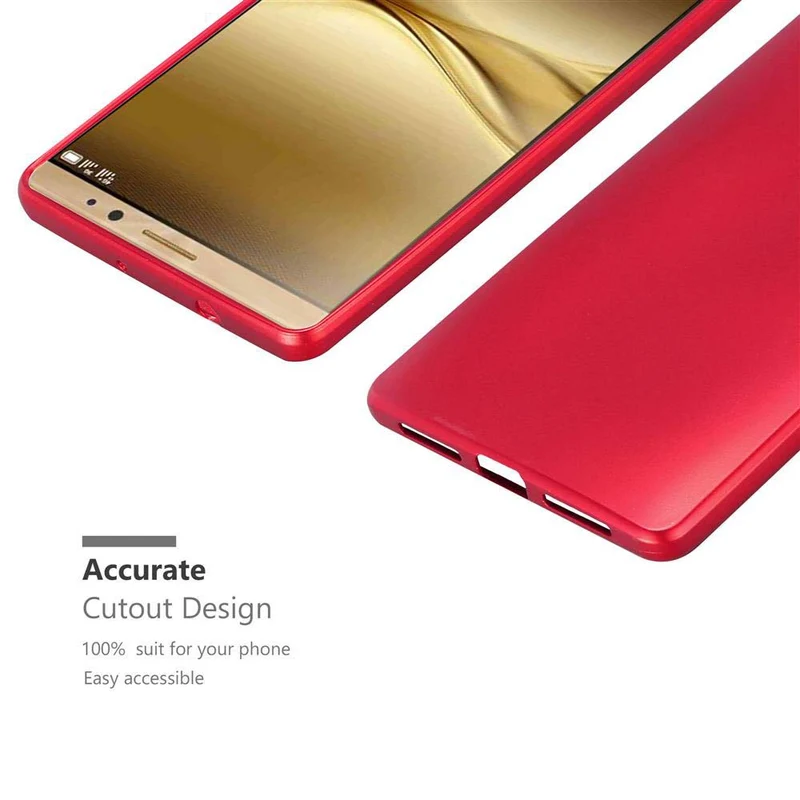 Cadorabo Hülle kompatibel mit Huawei MATE 8 Schutzhülle aus flexiblem TPU Silikon
