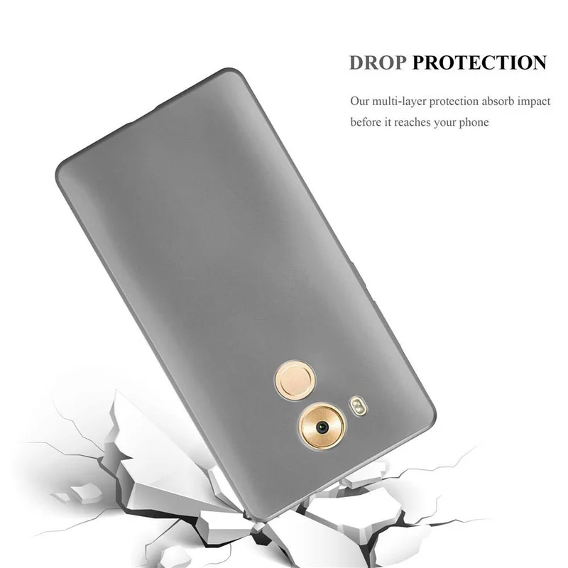 Cadorabo Hülle kompatibel mit Huawei MATE 8 Schutzhülle aus flexiblem TPU Silikon