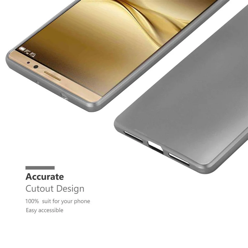 Cadorabo Hülle kompatibel mit Huawei MATE 8 Schutzhülle aus flexiblem TPU Silikon