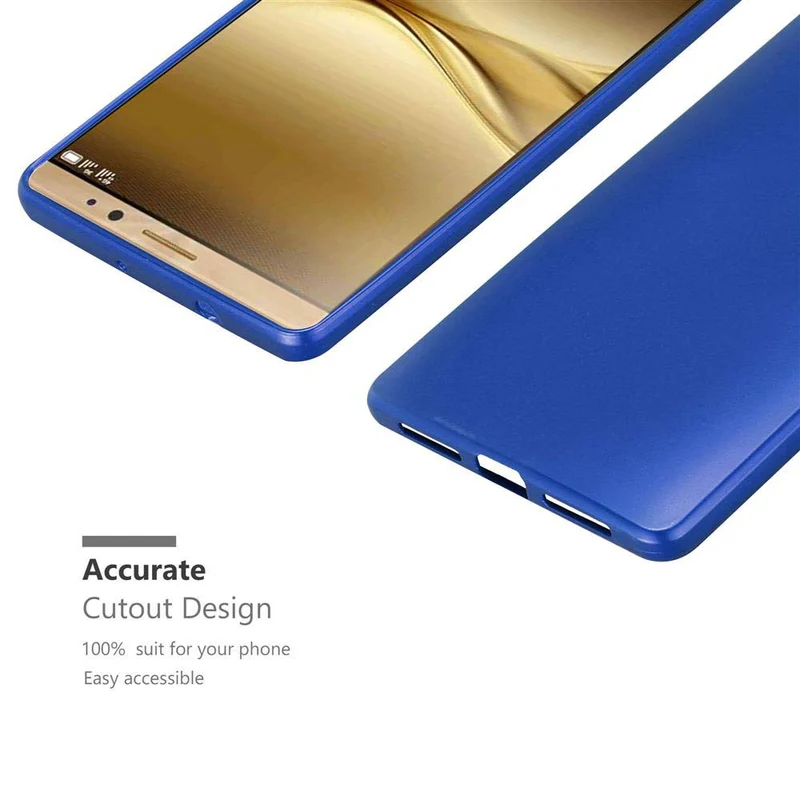 Cadorabo Hülle kompatibel mit Huawei MATE 8 Schutzhülle aus flexiblem TPU Silikon