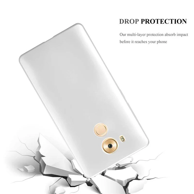 Cadorabo Hülle kompatibel mit Huawei MATE 8 Schutzhülle aus flexiblem TPU Silikon