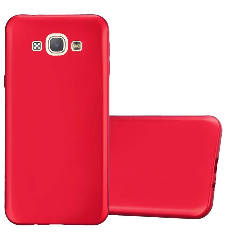 Cadorabo Hülle kompatibel mit Samsung Galaxy A8 2015 Schutzhülle aus flexiblem TPU Silikon