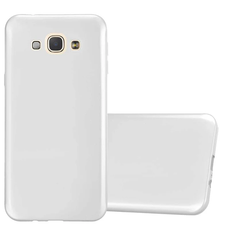 Cadorabo Hülle kompatibel mit Samsung Galaxy A8 2015 Schutzhülle aus flexiblem TPU Silikon