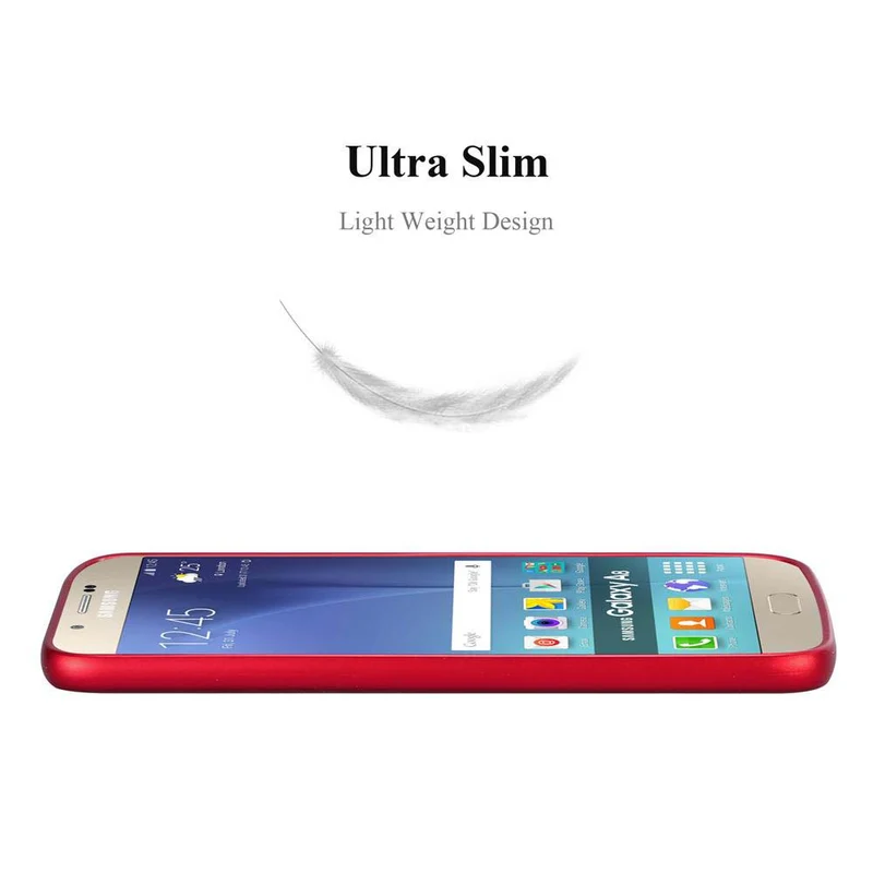 Cadorabo Hülle kompatibel mit Samsung Galaxy A8 2015 Schutzhülle aus flexiblem TPU Silikon