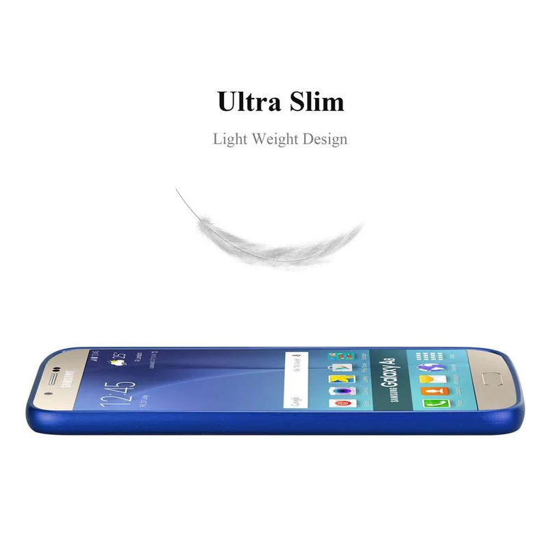 Cadorabo Hülle kompatibel mit Samsung Galaxy A8 2015 Schutzhülle aus flexiblem TPU Silikon