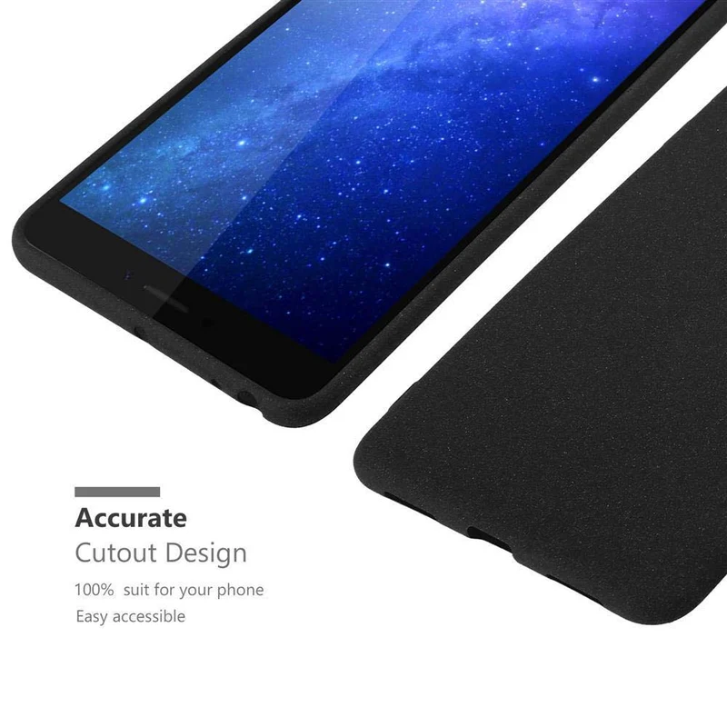 Cadorabo Hülle kompatibel mit Xiaomi Mi MAX 2 Schutzhülle aus flexiblem TPU Silikon