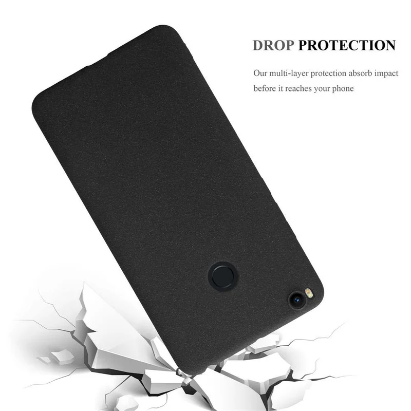 Cadorabo Hülle kompatibel mit Xiaomi Mi MAX 2 Schutzhülle aus flexiblem TPU Silikon