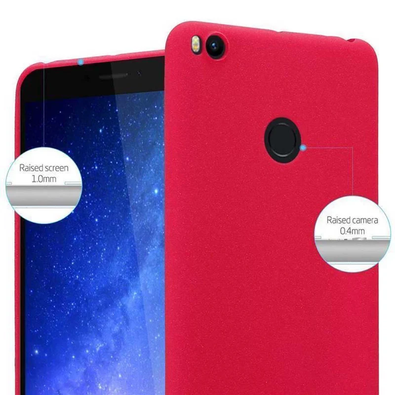Cadorabo Hülle kompatibel mit Xiaomi Mi MAX 2 Schutzhülle aus flexiblem TPU Silikon
