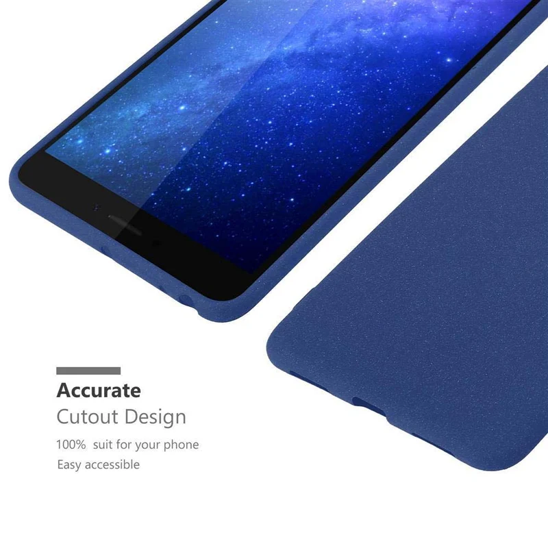 Cadorabo Hülle kompatibel mit Xiaomi Mi MAX 2 Schutzhülle aus flexiblem TPU Silikon