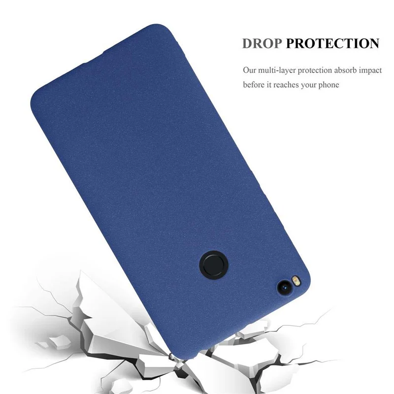 Cadorabo Hülle kompatibel mit Xiaomi Mi MAX 2 Schutzhülle aus flexiblem TPU Silikon