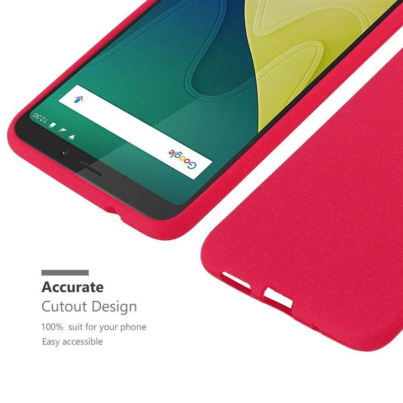 Cadorabo Hülle kompatibel mit WIKO VIEW XL Schutzhülle aus flexiblem TPU Silikon