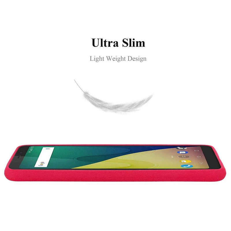 Cadorabo Hülle kompatibel mit WIKO VIEW XL Schutzhülle aus flexiblem TPU Silikon