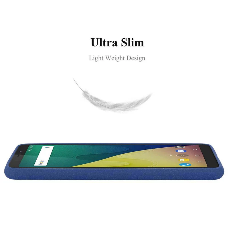 Cadorabo Hülle kompatibel mit WIKO VIEW XL Schutzhülle aus flexiblem TPU Silikon