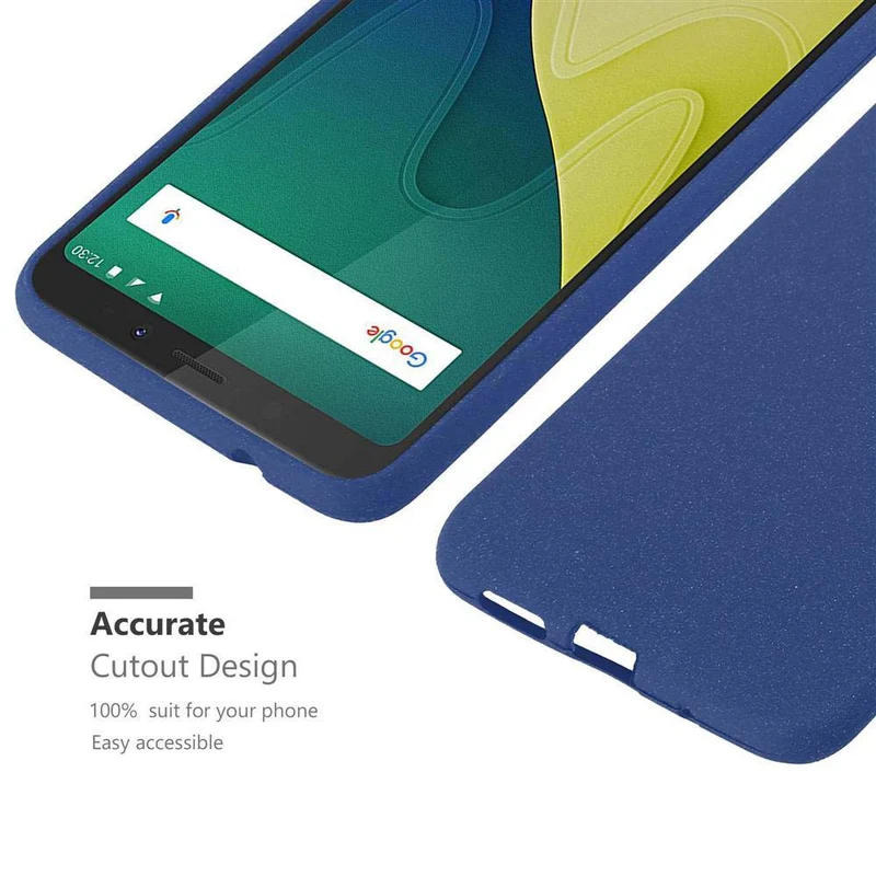 Cadorabo Hülle kompatibel mit WIKO VIEW XL Schutzhülle aus flexiblem TPU Silikon