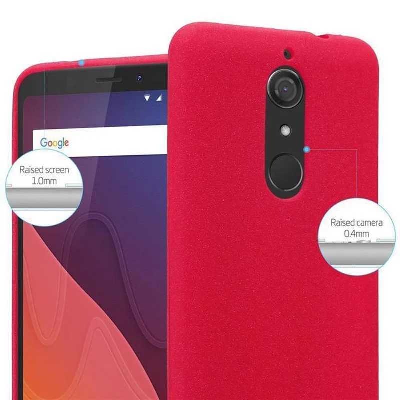 Cadorabo Hülle kompatibel mit WIKO VIEW Schutzhülle aus flexiblem TPU Silikon