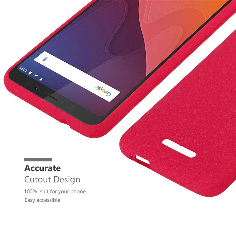 Cadorabo Hülle kompatibel mit WIKO VIEW Schutzhülle aus flexiblem TPU Silikon
