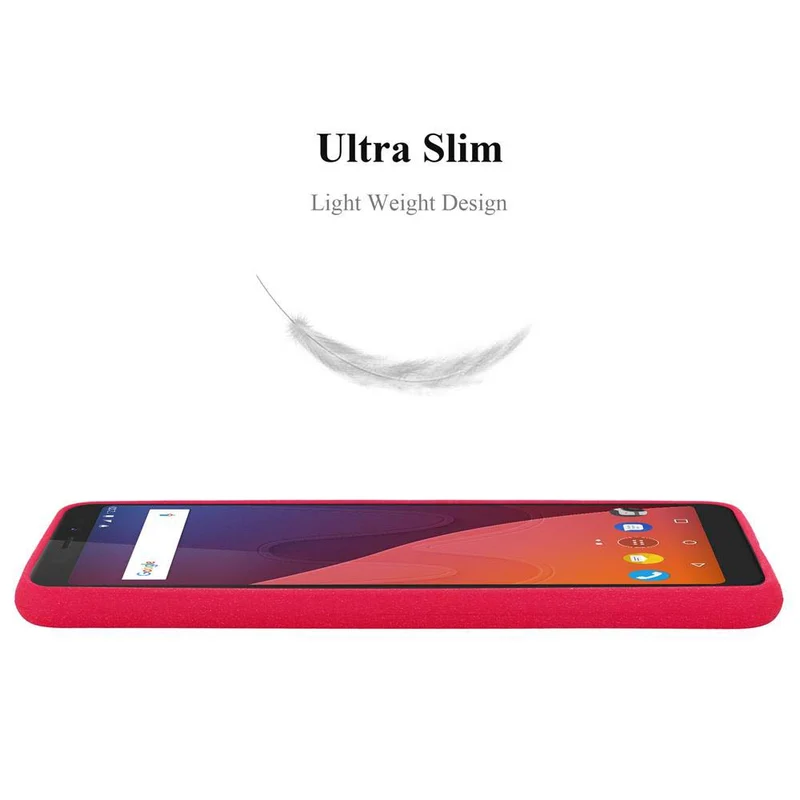 Cadorabo Hülle kompatibel mit WIKO VIEW Schutzhülle aus flexiblem TPU Silikon