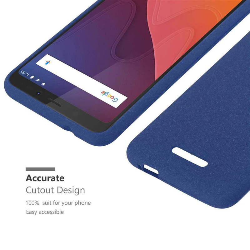 Cadorabo Hülle kompatibel mit WIKO VIEW Schutzhülle aus flexiblem TPU Silikon