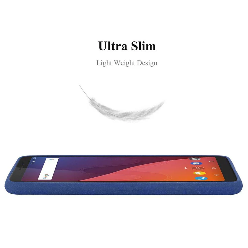 Cadorabo Hülle kompatibel mit WIKO VIEW Schutzhülle aus flexiblem TPU Silikon