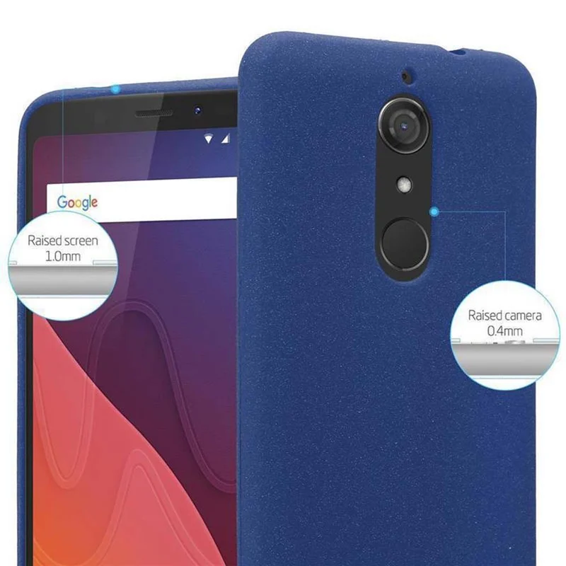 Cadorabo Hülle kompatibel mit WIKO VIEW Schutzhülle aus flexiblem TPU Silikon