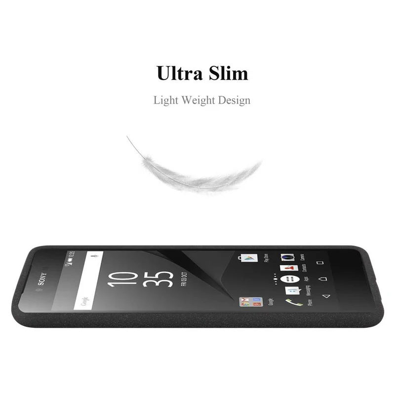 Cadorabo Hülle kompatibel mit Sony Xperia Z5 PREMIUM Schutzhülle aus flexiblem TPU Silikon