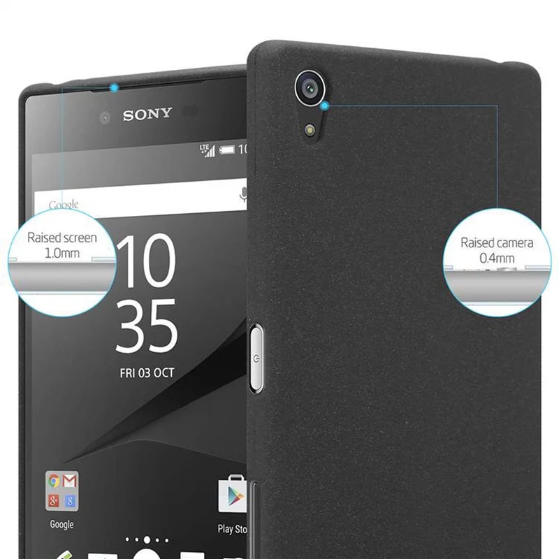 Cadorabo Hülle kompatibel mit Sony Xperia Z5 PREMIUM Schutzhülle aus flexiblem TPU Silikon